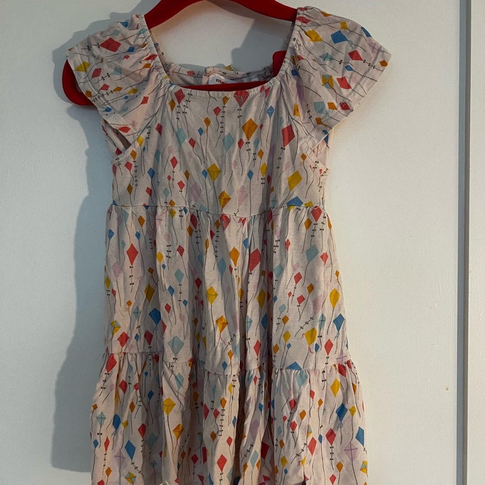 Magnetic Me Colorful Kite Pattern Kids Dress